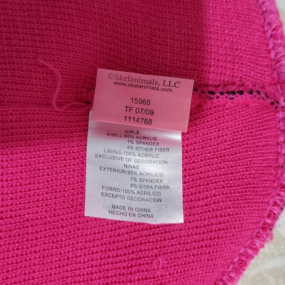 Rare, 2009 Skelanimals Beanie Featuring Kit The Cat. New Without Tags - Picture 11 of 11